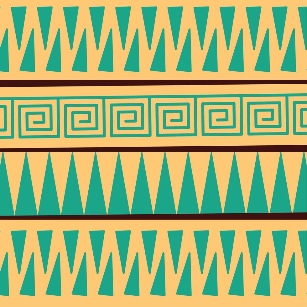 african culture pattern vector