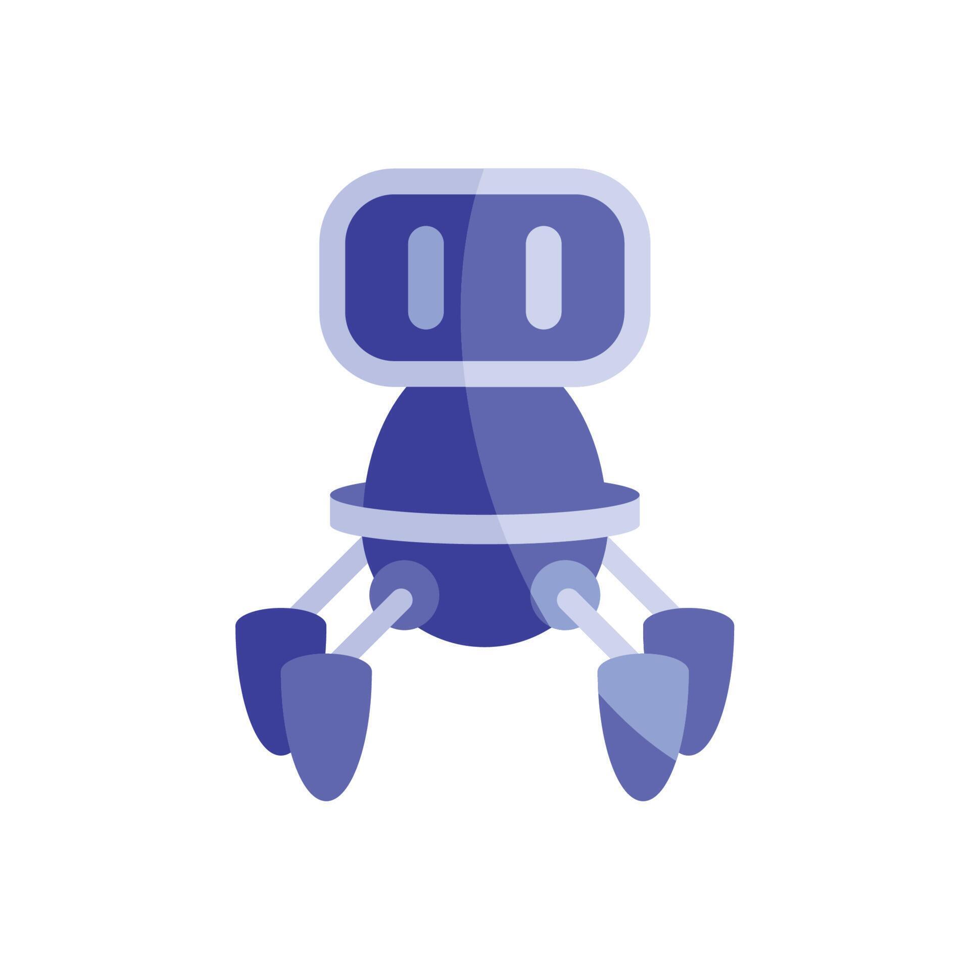 purple robot float 11146157 Vector Art at Vecteezy