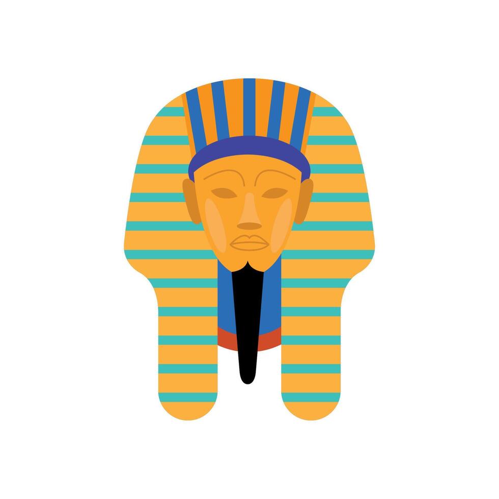ramses egyptian emperor statue vector