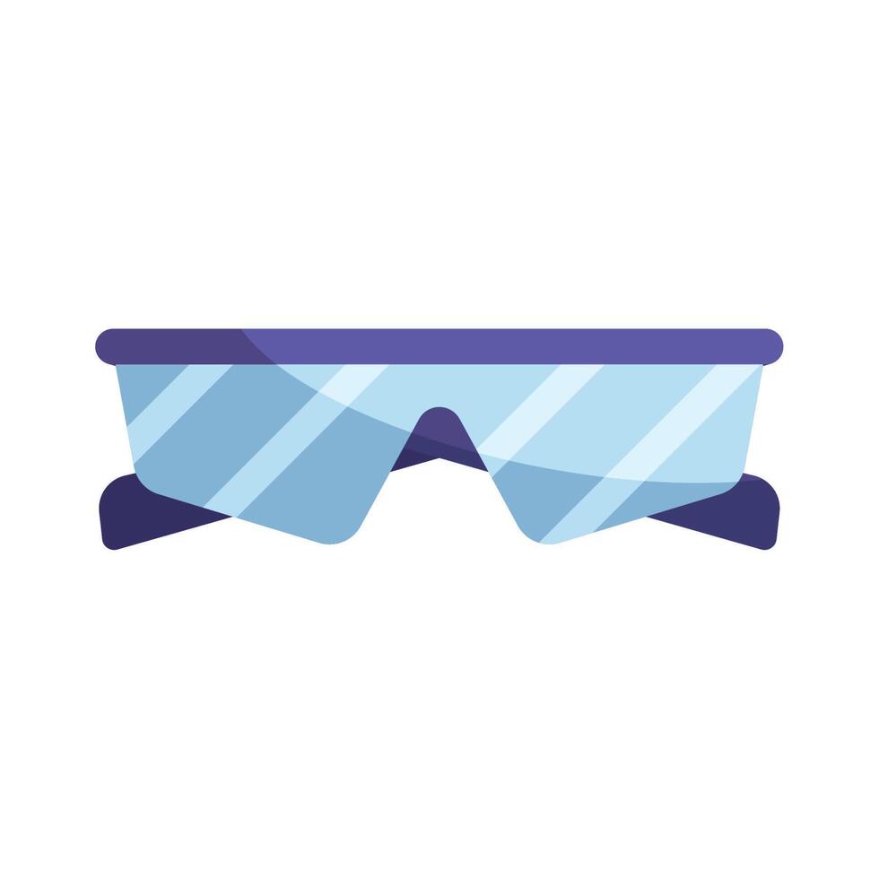 work safety goggles equipment vector