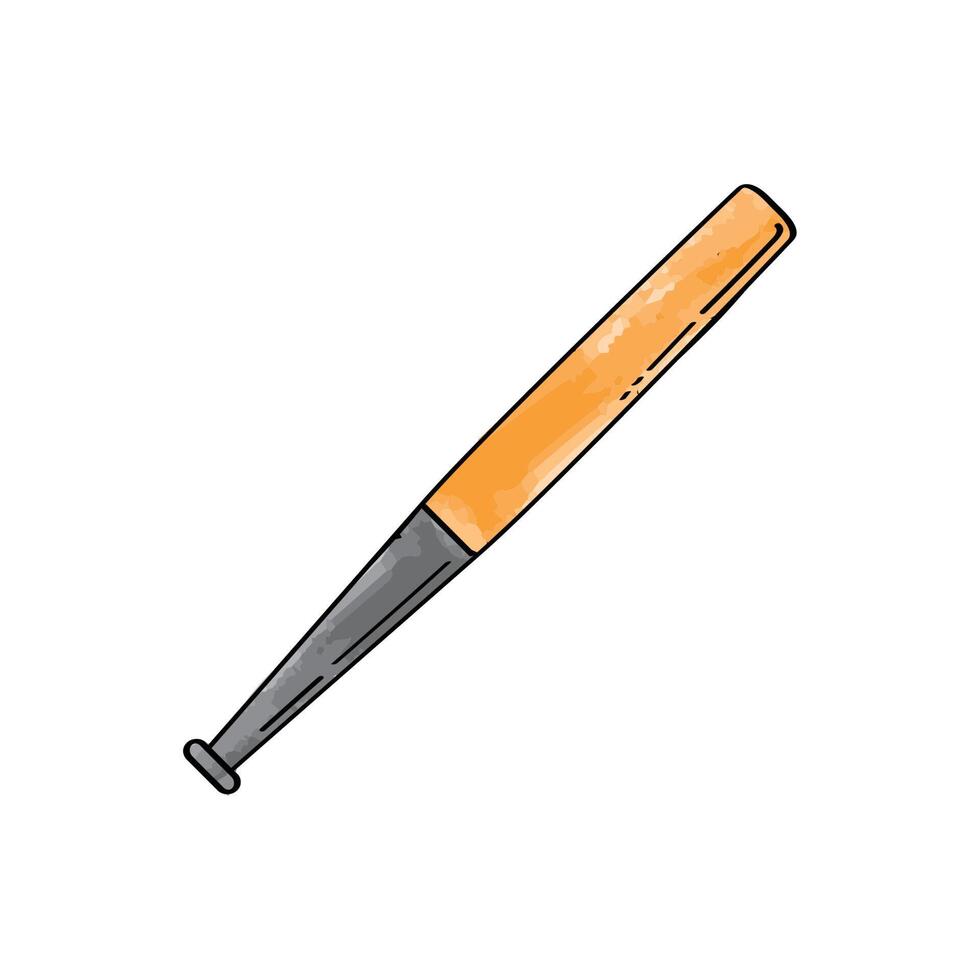 baseball sport bat vector