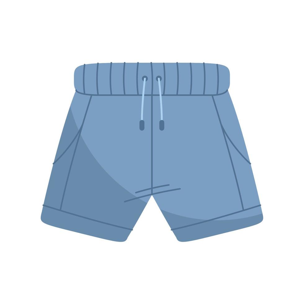 blue shorts clothes vector