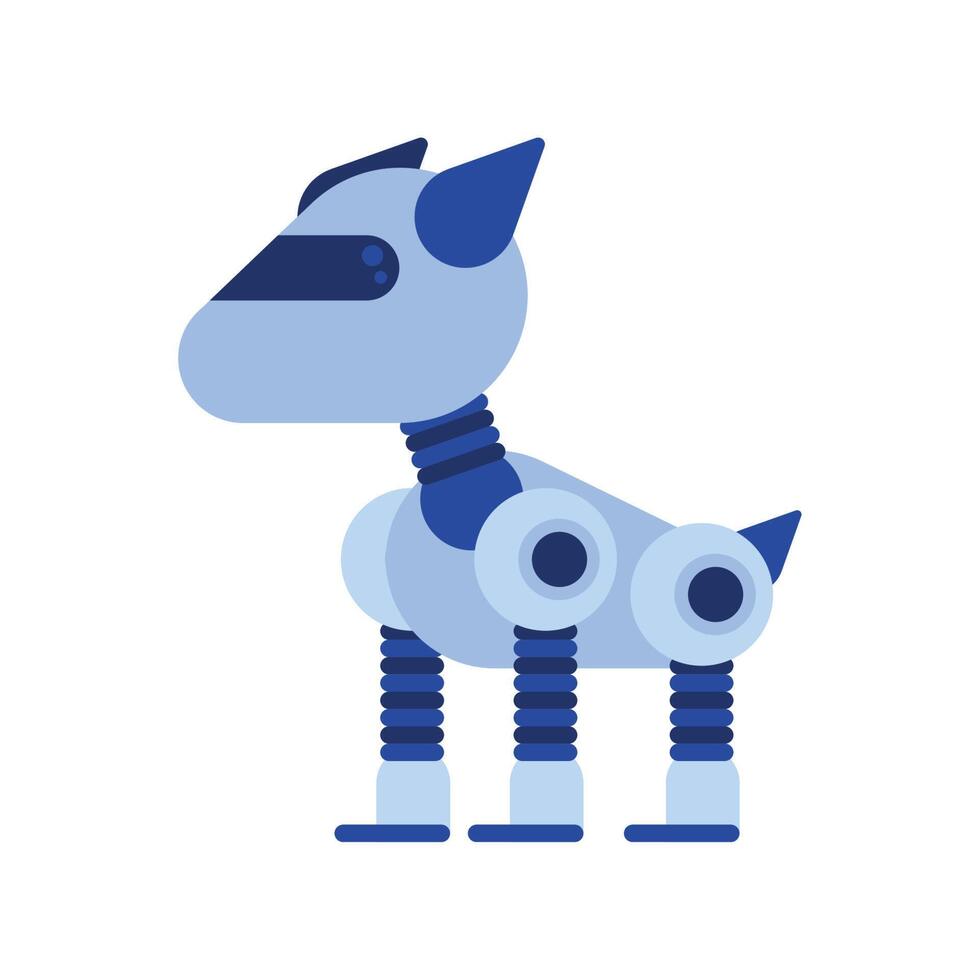 blue dog robot mascot 11146787 Vector Art at Vecteezy