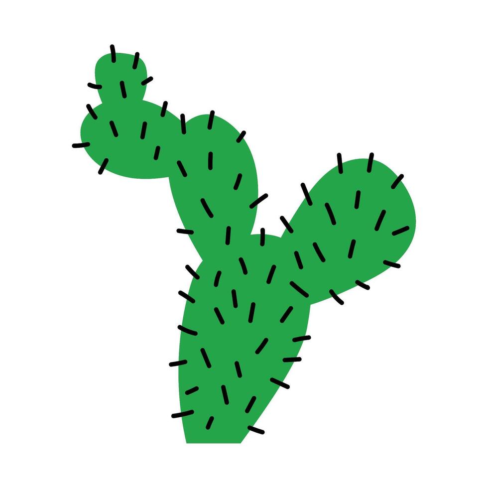 cactu dry plant vector