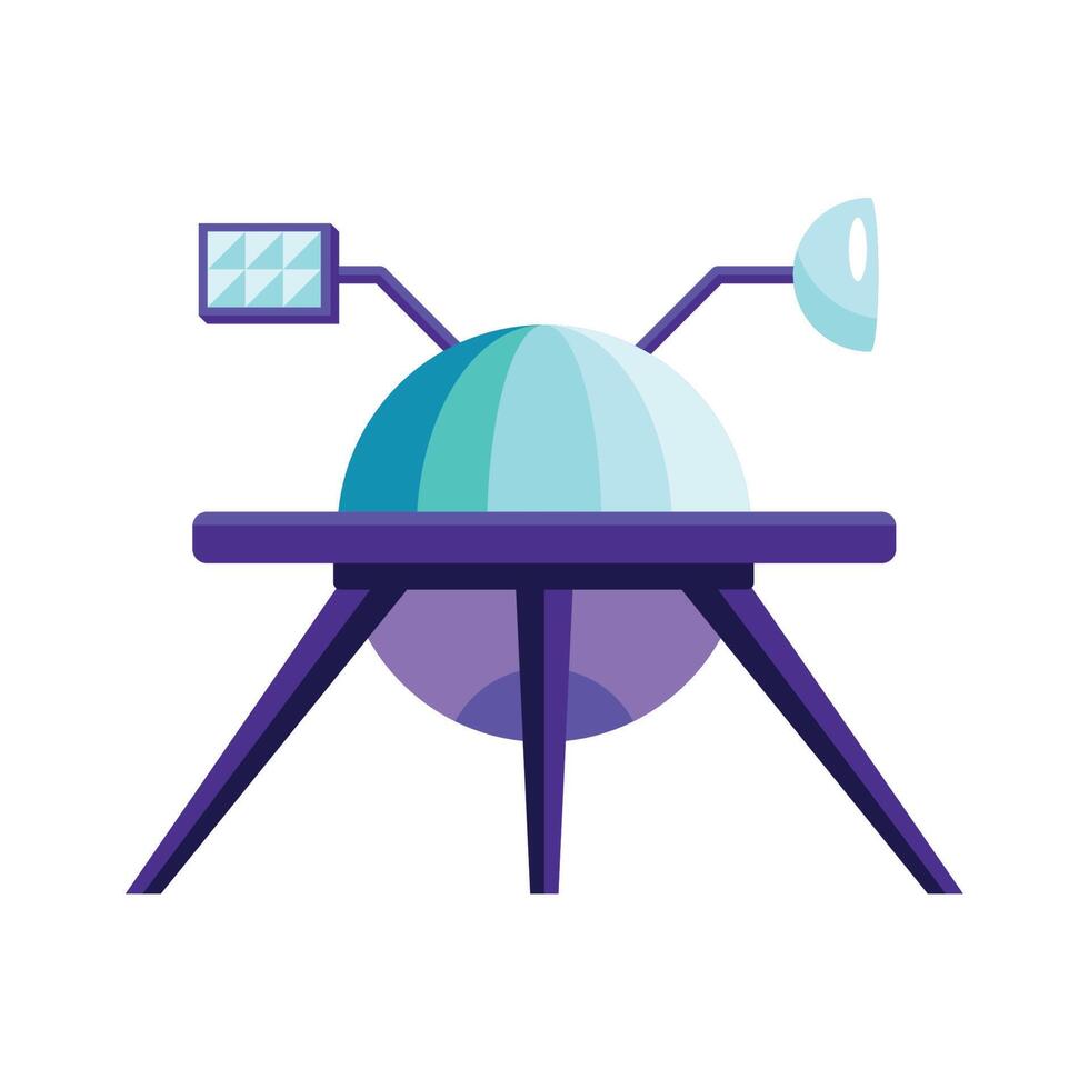 space vehicle ufo vector