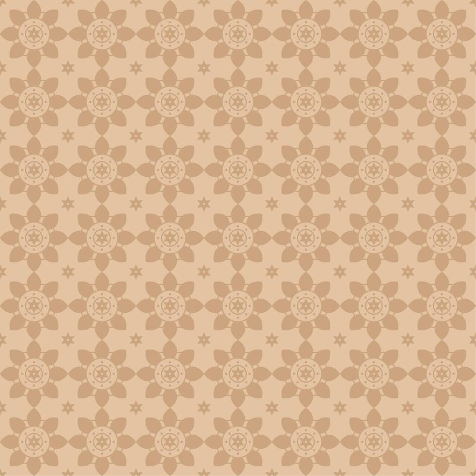 beige mandalas pattern vector