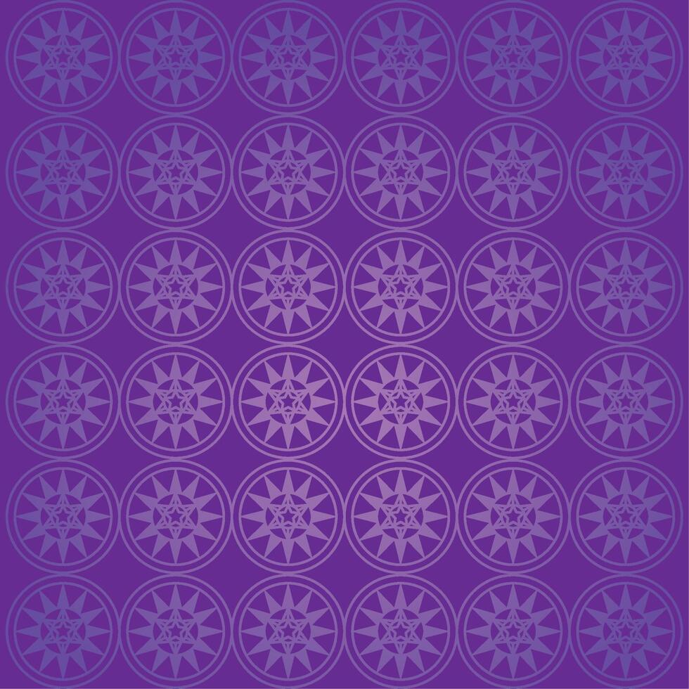 purple mandalas pattern vector