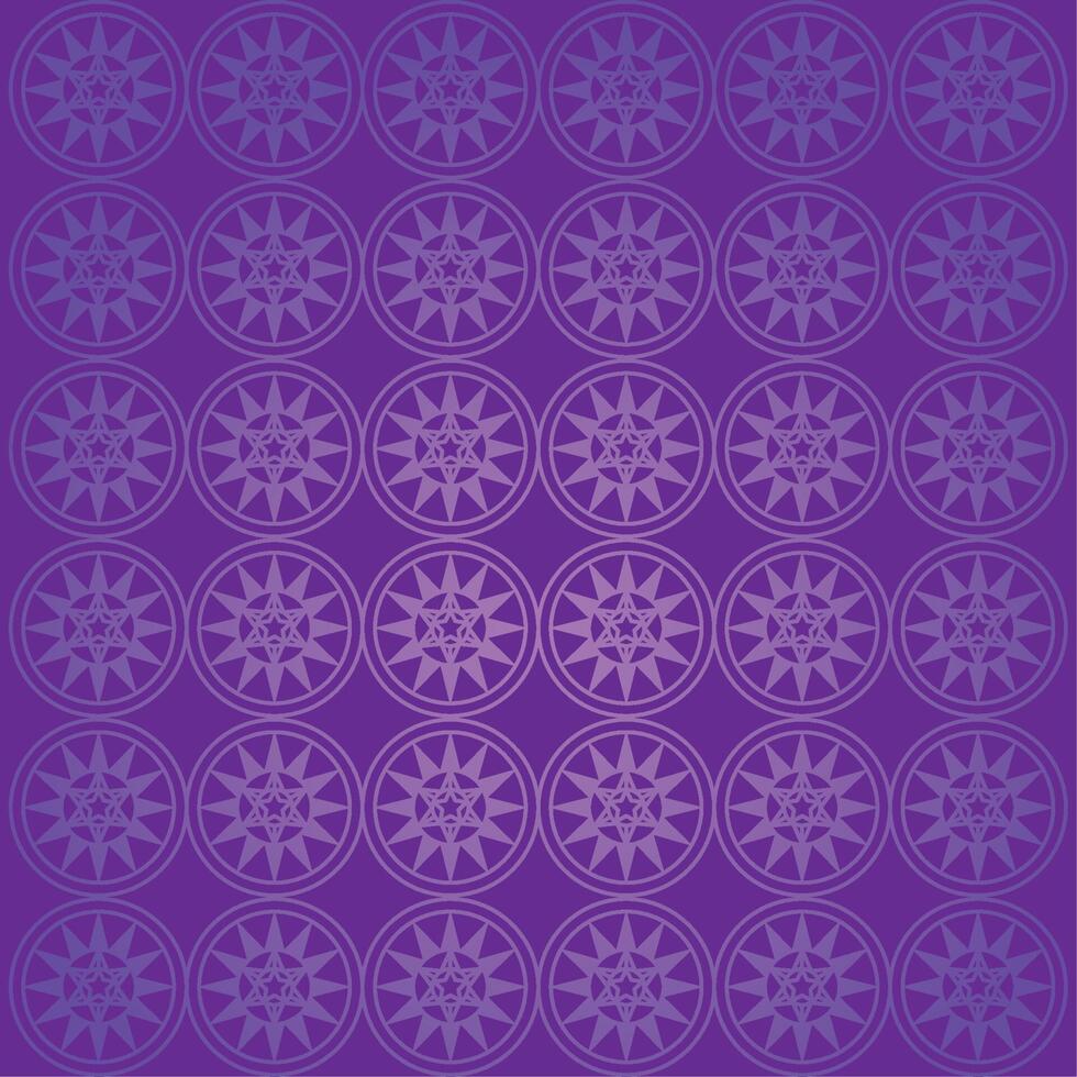 purple mandalas pattern vector