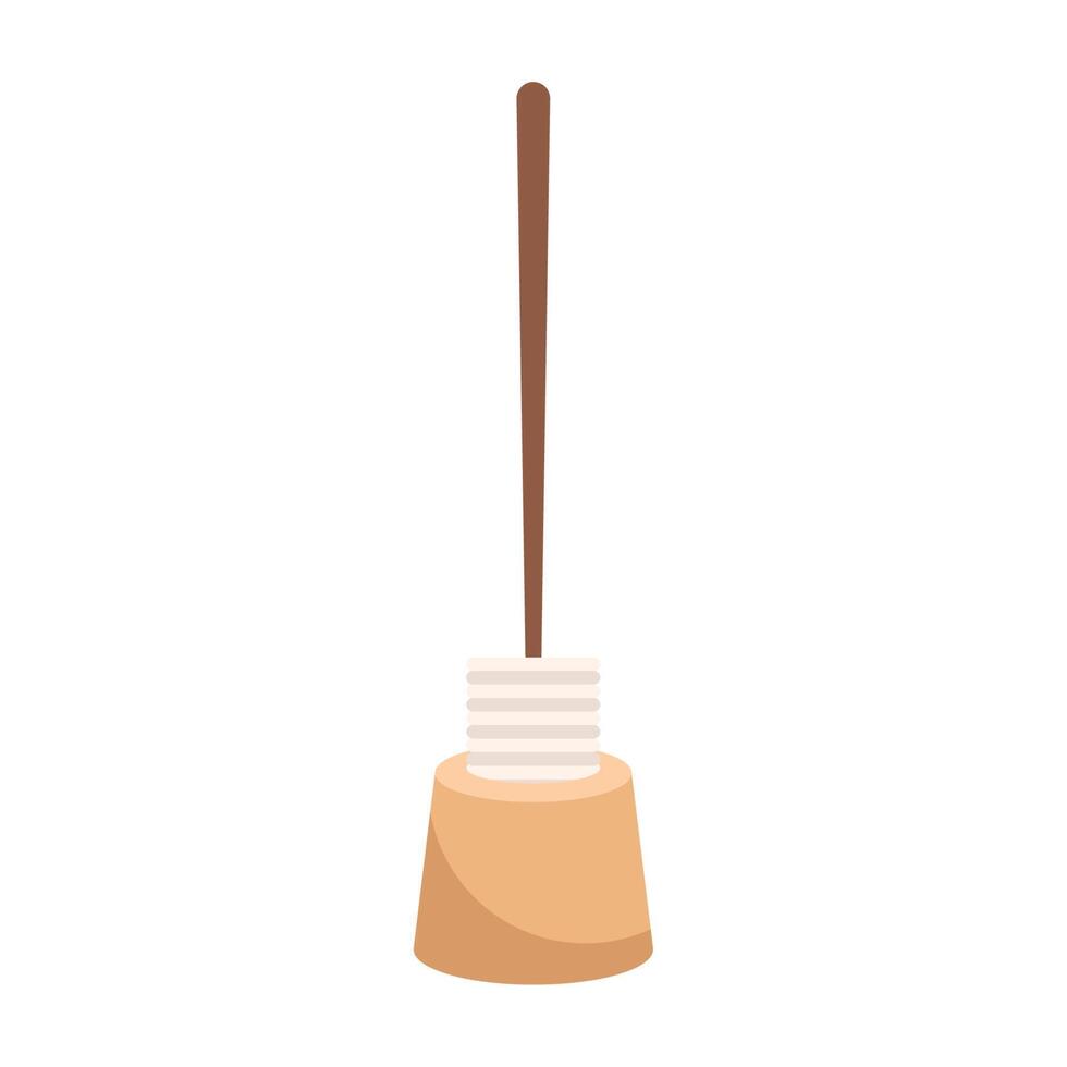 toilet cleaner brush vector