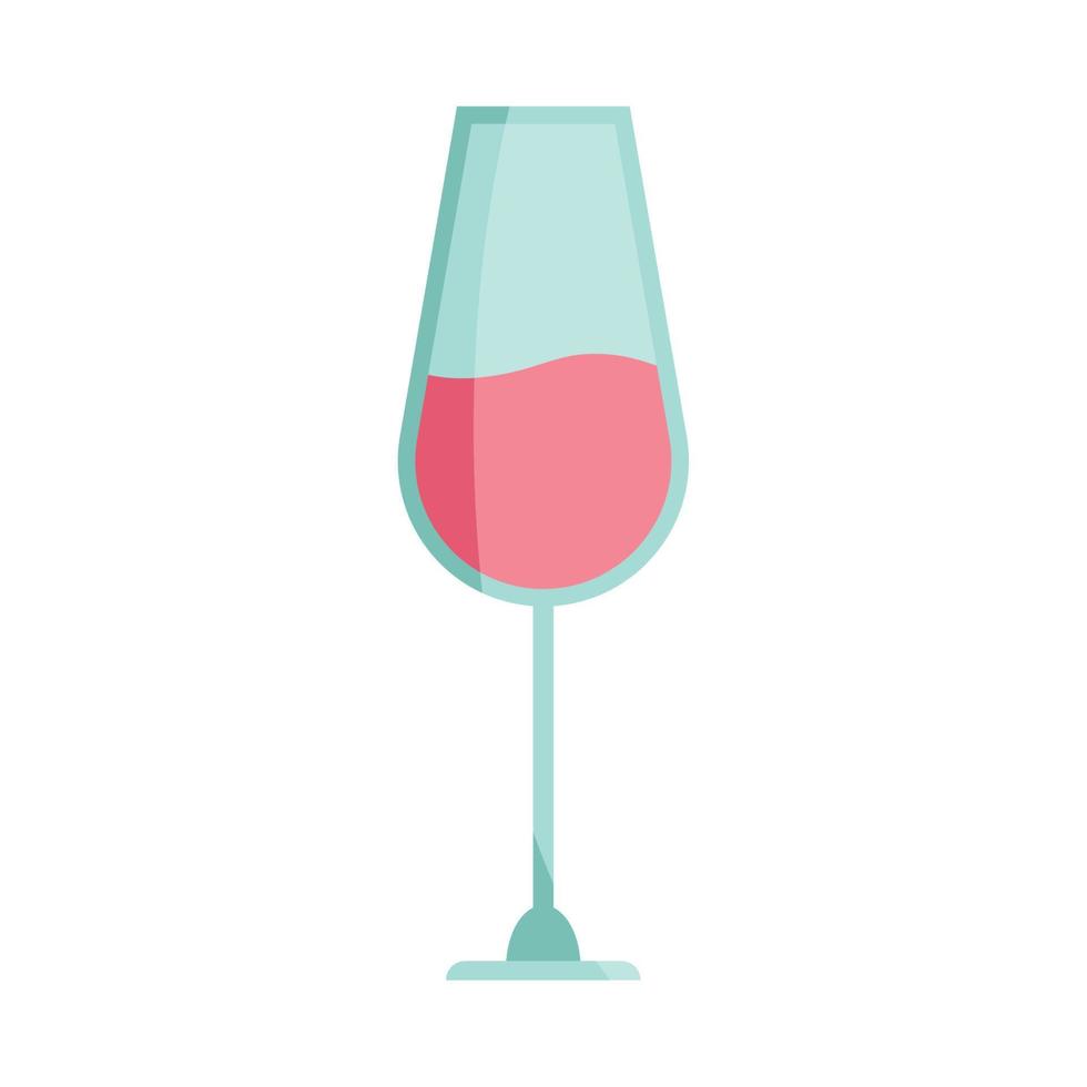 champagne cup drink vector