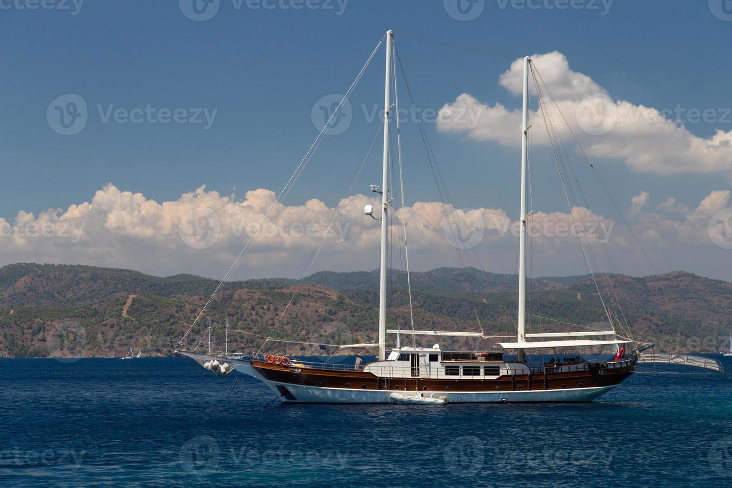 velero en bodrum foto