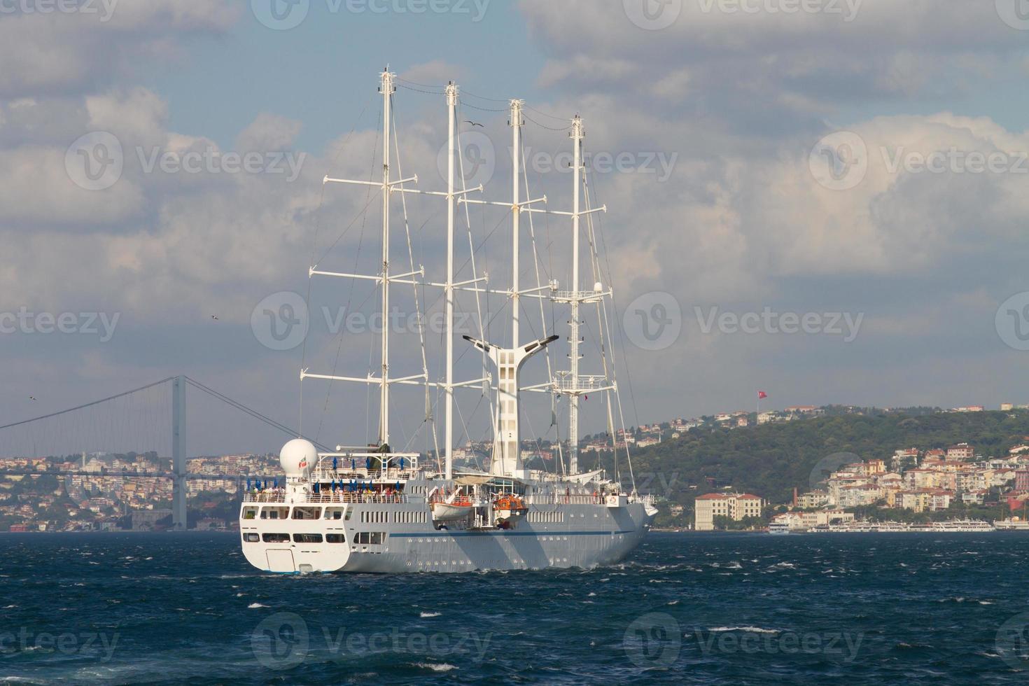 Sailboat in Istanbul photo