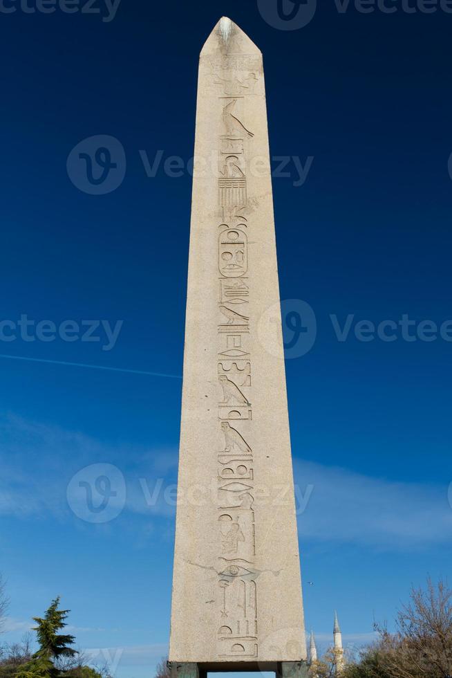 Obelisk of Theodosius from Istanbul, Turkey photo