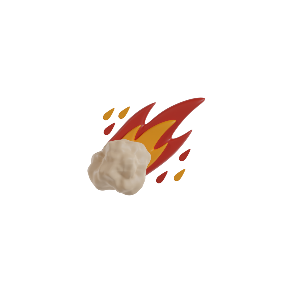 3d Isolated Sky Object Icon png
