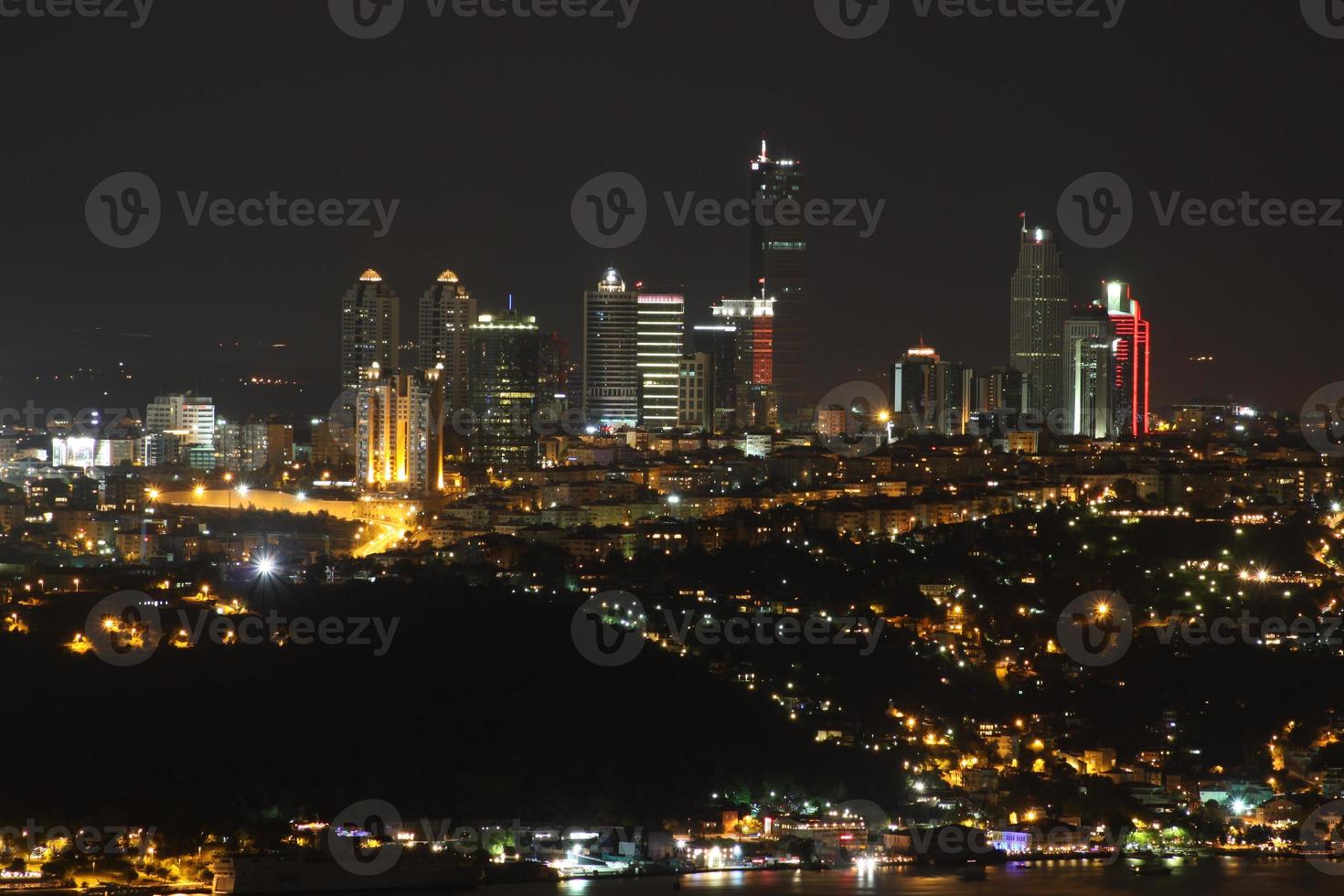 Skyscrapers in Istanbul photo