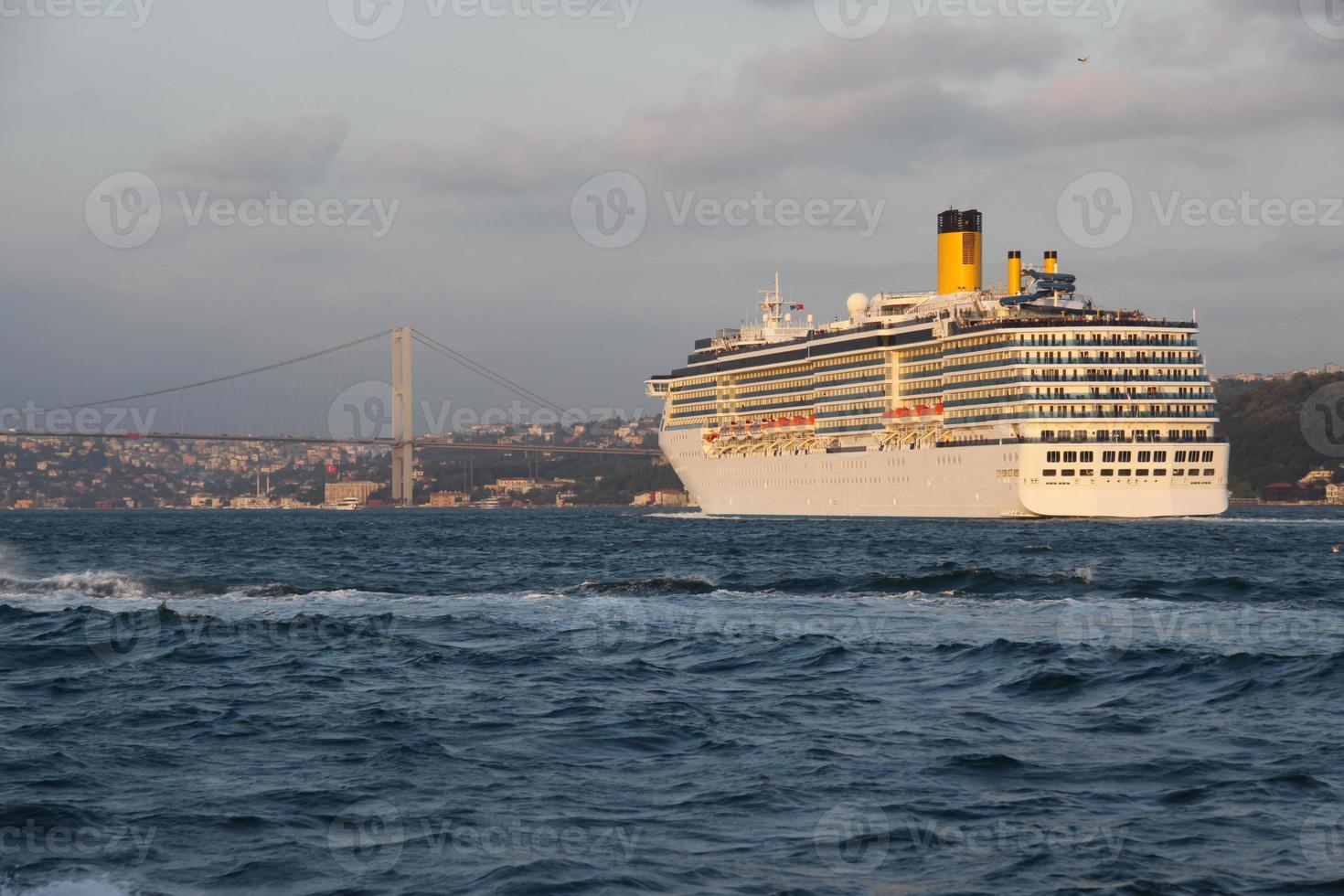 Cruise Ship in Istanbul photo