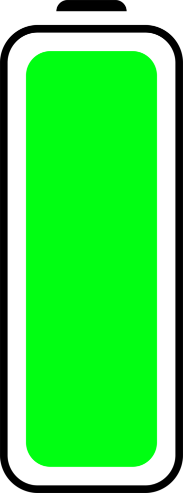 battery design illustration isolated on transparent background png