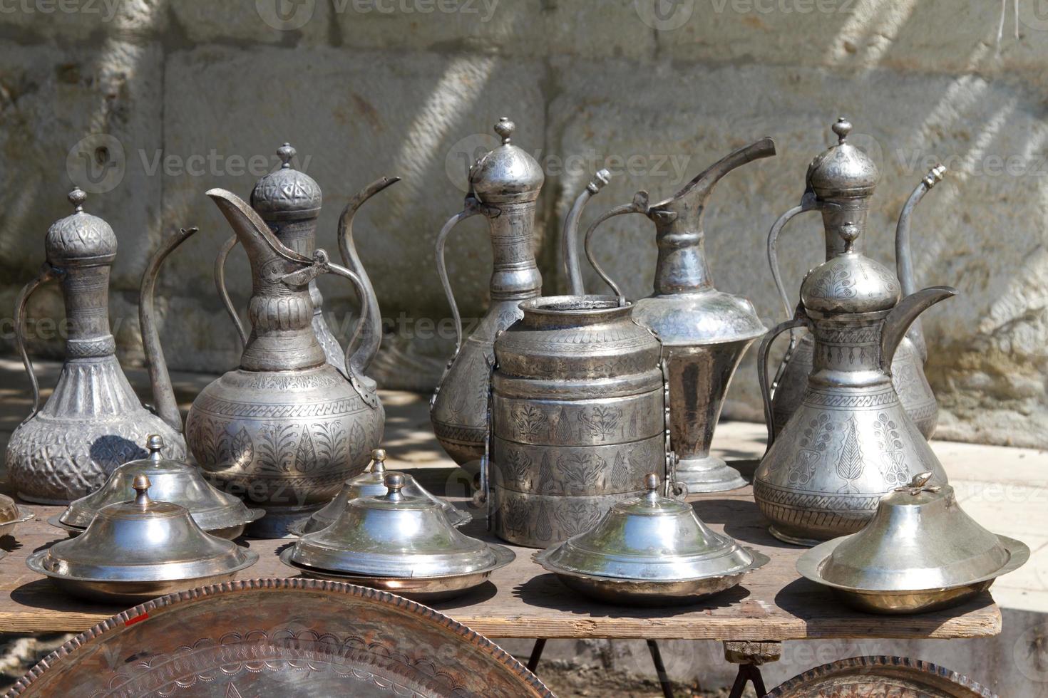 Old pitcers in Safranbolu photo