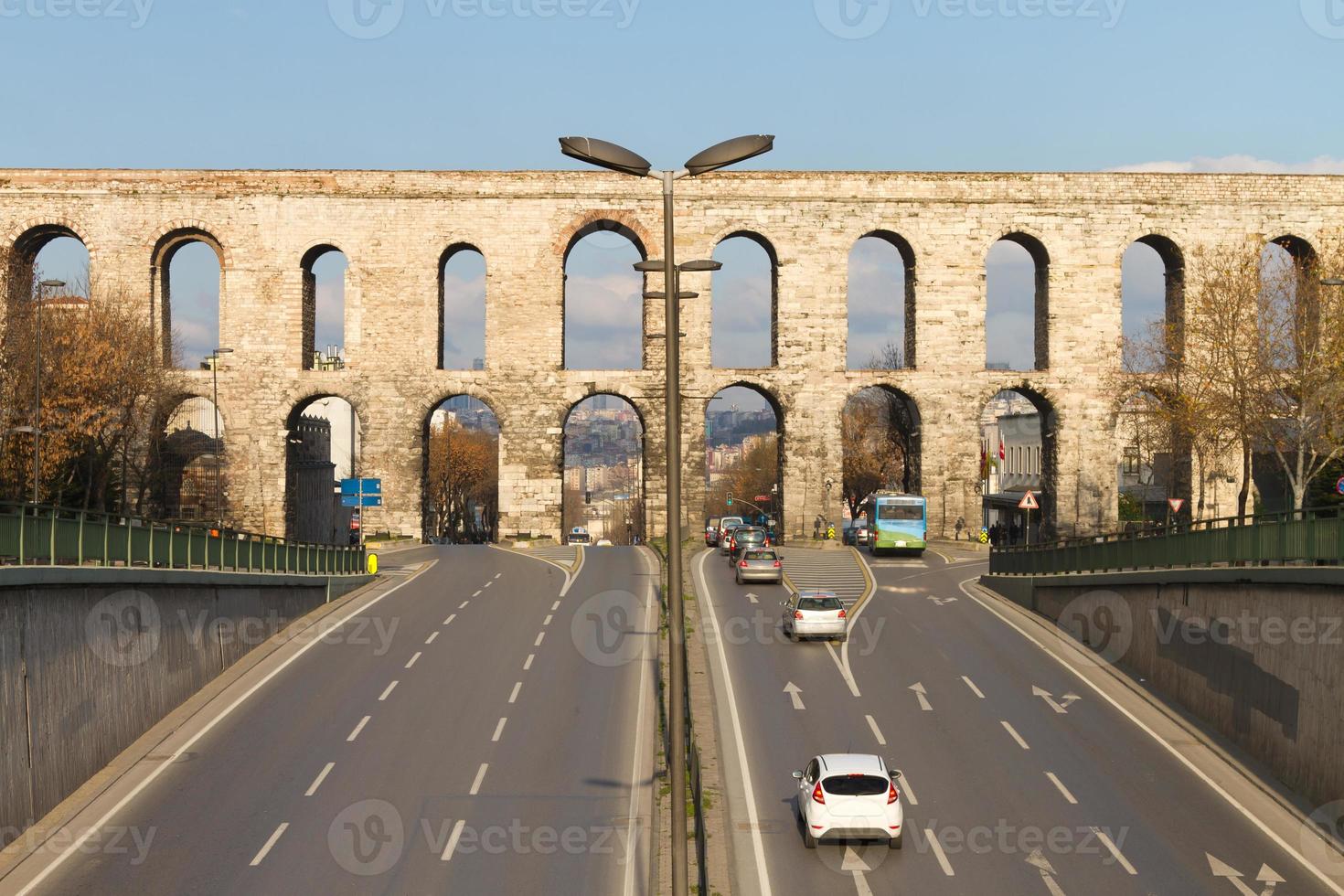 Valens Aqueduct from Istanbul, Turkey photo