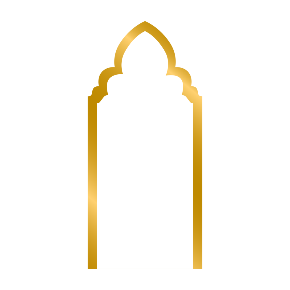 vetor de quadro de pano de fundo de ouro tailandês cinco estilos em fundo branco. estilo tradicional na Tailândia. deve usar em templos ou salas de buda. linha estilo tailandês. estilo de luxo. png