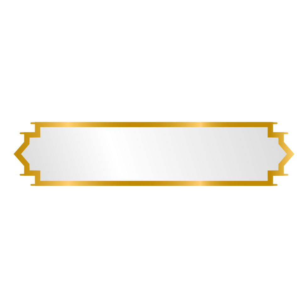 Thai gold backdrop frame vector on white background. Traditional style in Thailand. Must use in temples or buddha rooms. Line Thai style. png