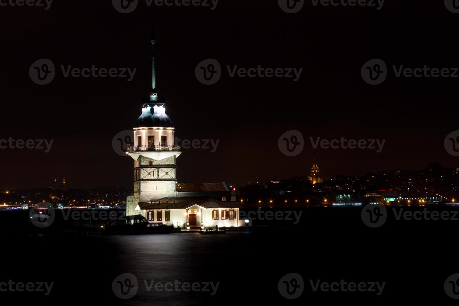 Maiden's Tower in Istanbul photo