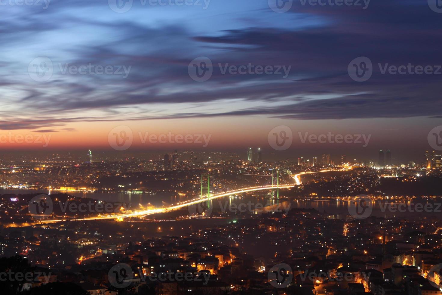 Bosphorus Bridge in Istanbul photo