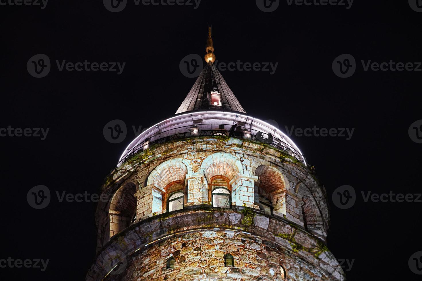 Galata Tower in Istanbul, Turkiye photo