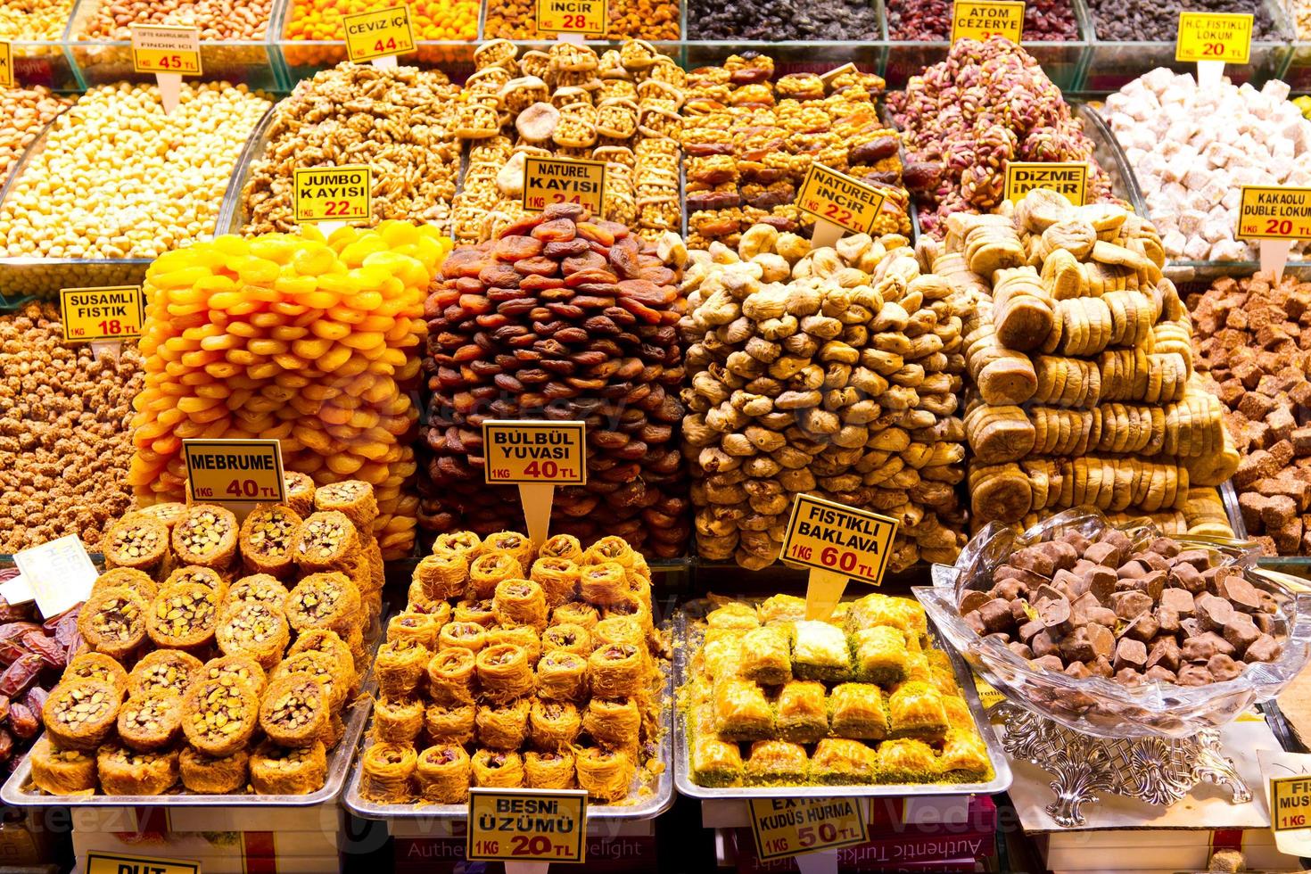 Mix Fruits from Spice Bazaar, Istanbul photo