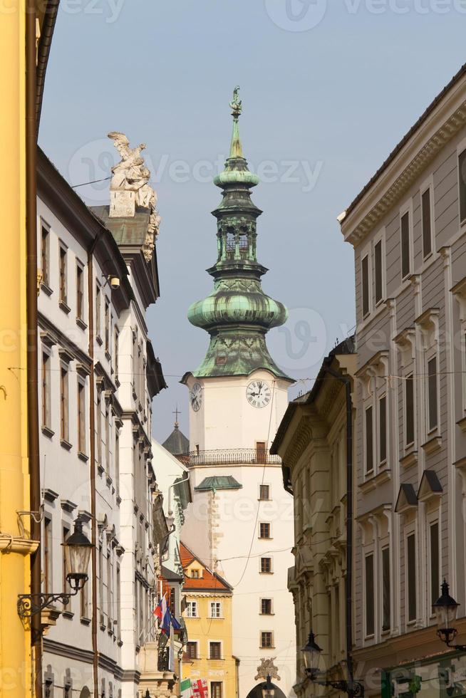 torre de miguel bratislava, eslovaquia foto