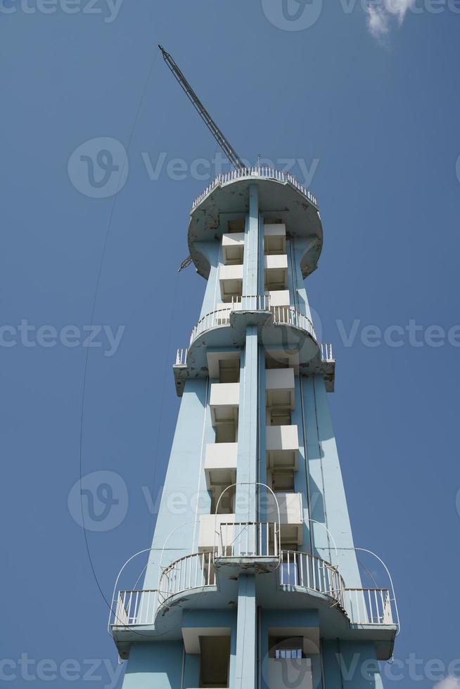 Parachute tower in Museum of Turkish Aeronautical Association, Ankara, Turkiye photo