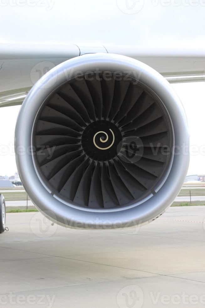 Jet Airplane Engine photo