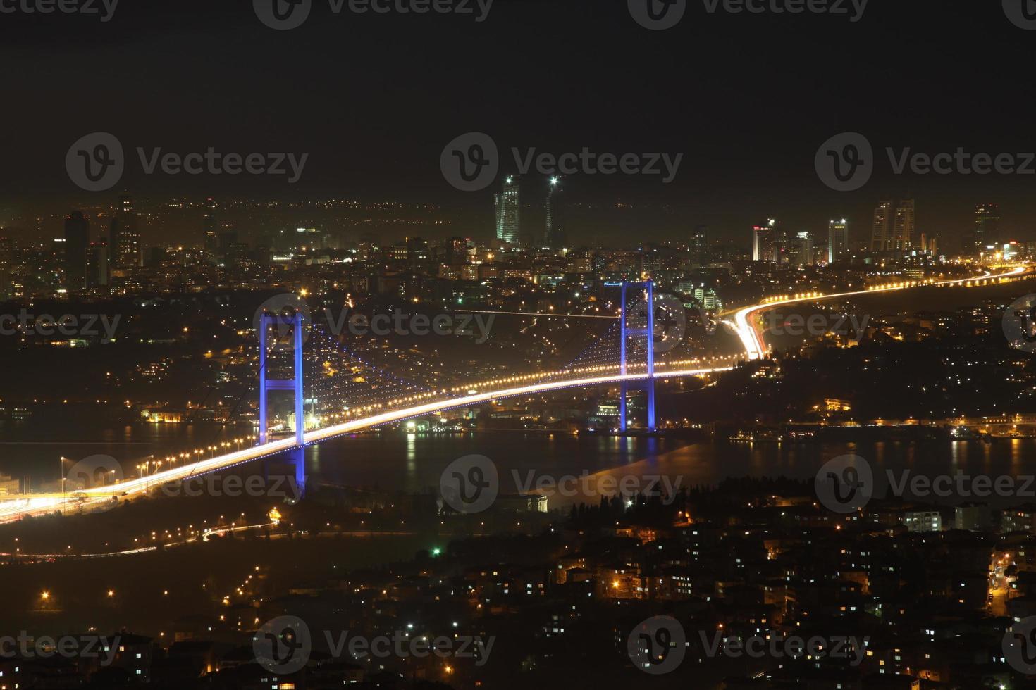Bosphorus Bridge in Istanbul photo