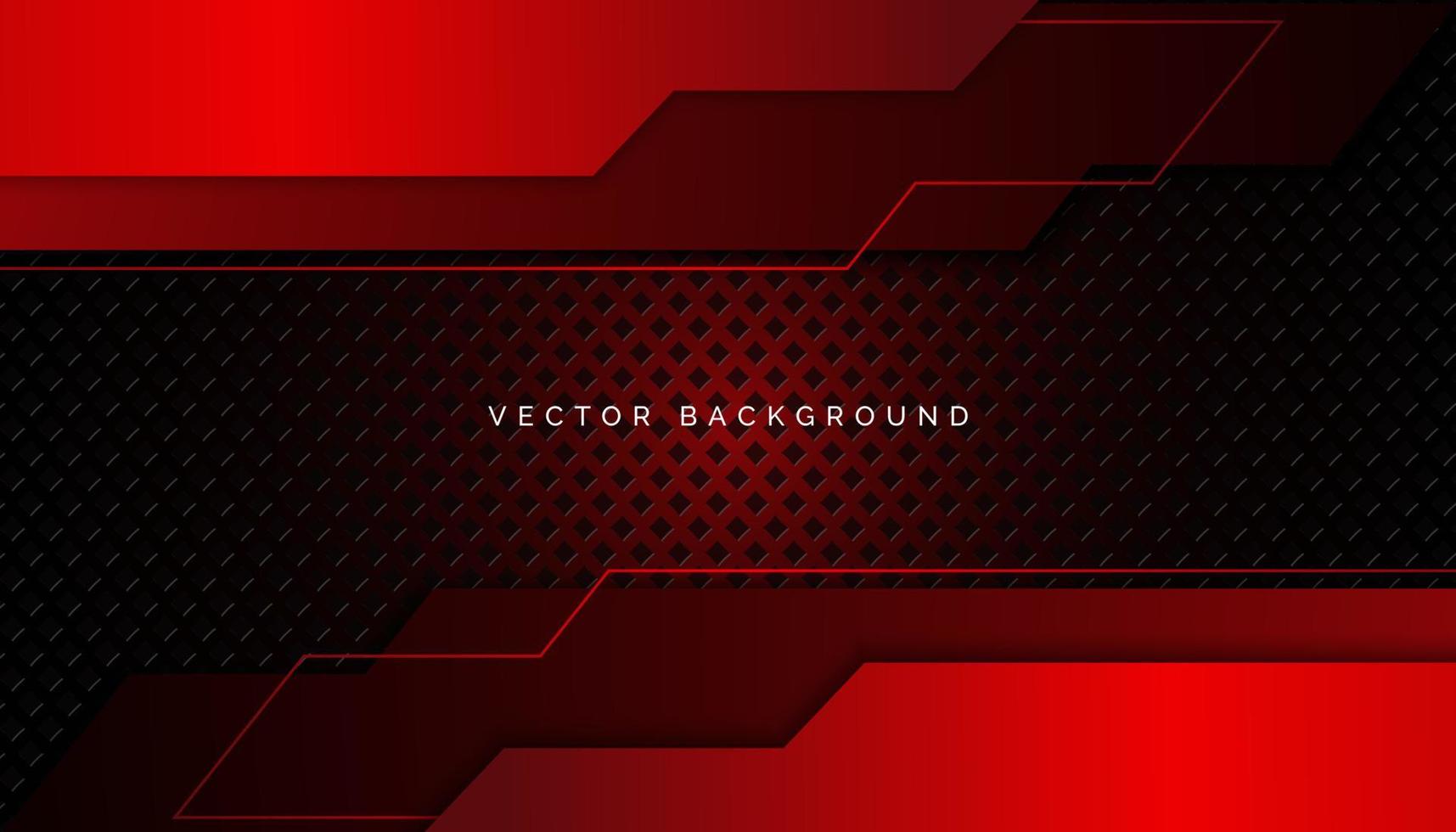 abstract modern red geometric background vector