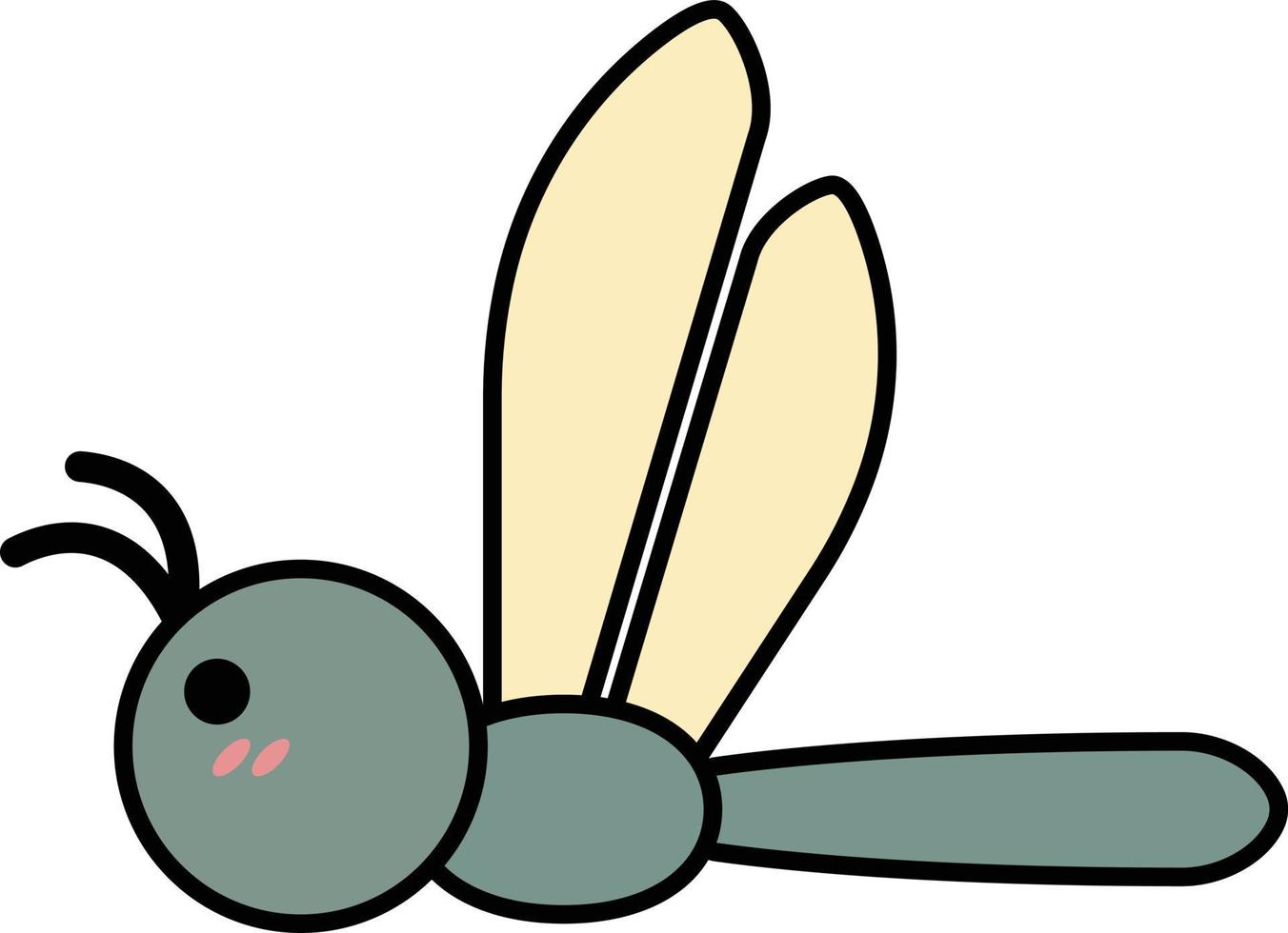 dragonfly vector illustration