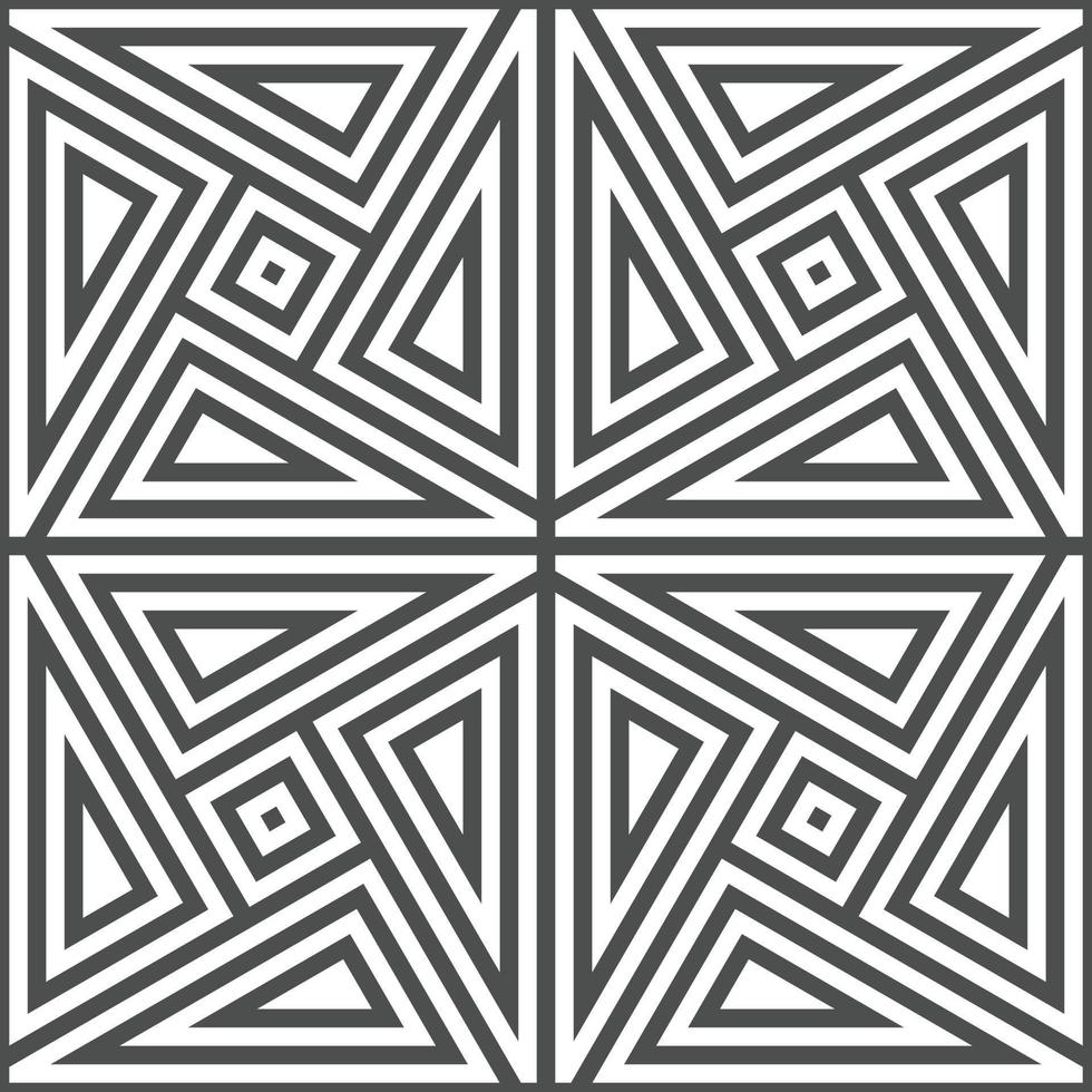 Abstract seamless geometric shape lines pattern vector