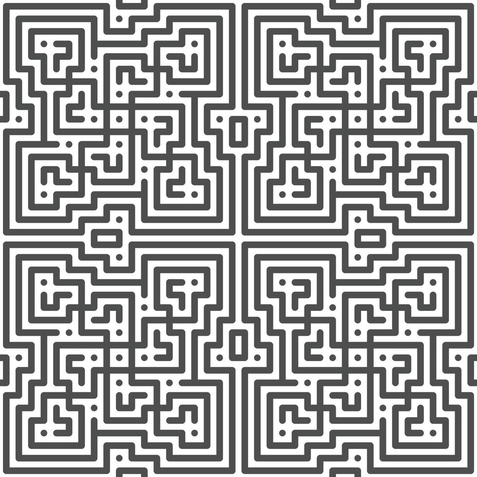 Abstract seamless geometric shape lines pattern vector