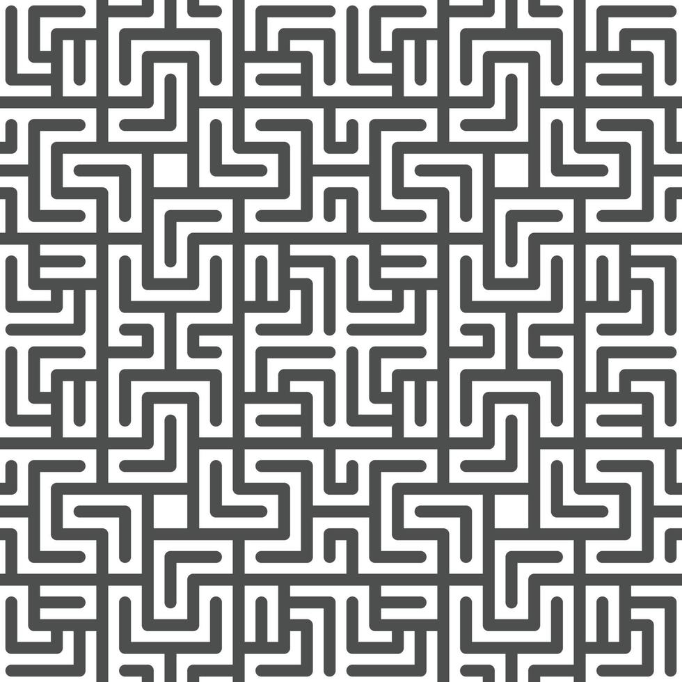 Abstract seamless geometric shape lines pattern vector