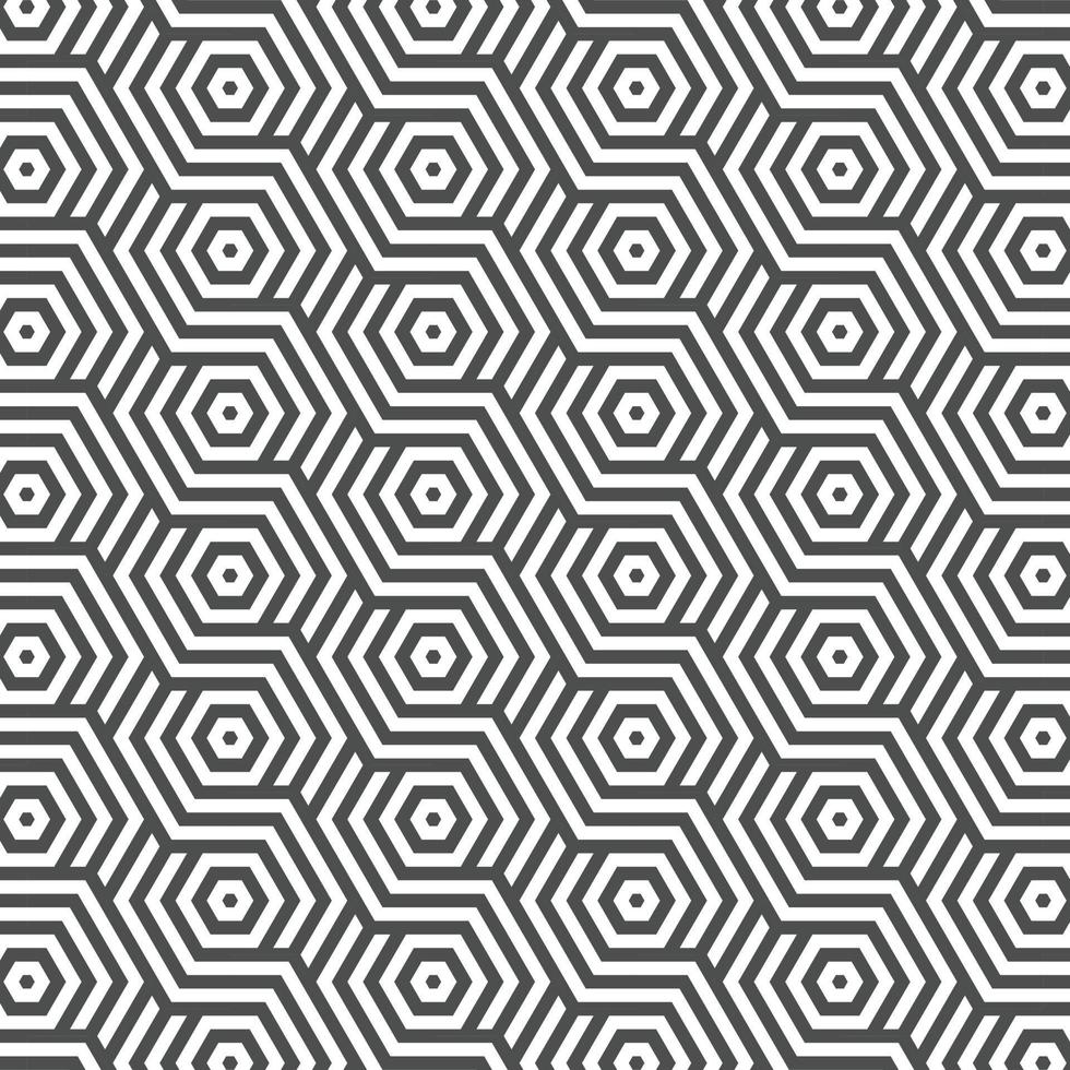 Abstract seamless geometric shape lines pattern vector