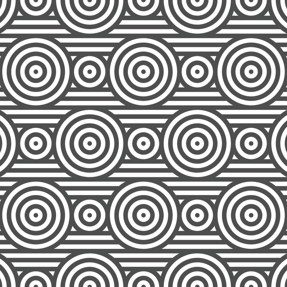 Abstract seamless geometric shape lines pattern vector