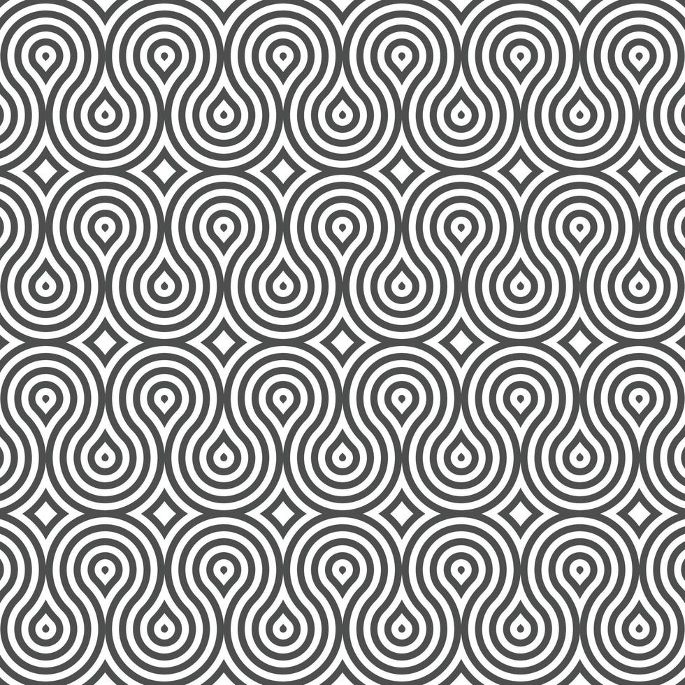 Abstract seamless geometric shape lines pattern vector