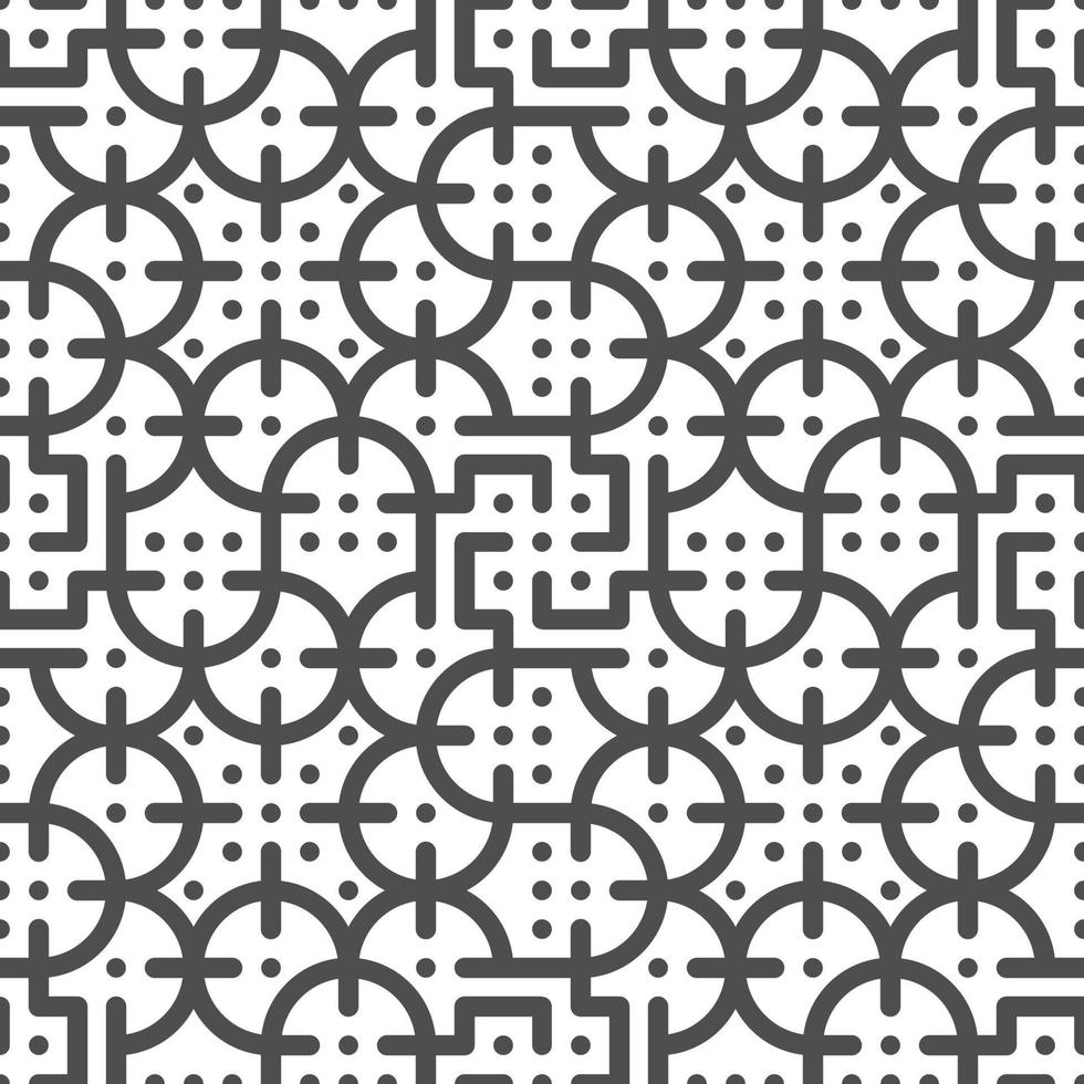 Abstract seamless geometric shape lines pattern vector