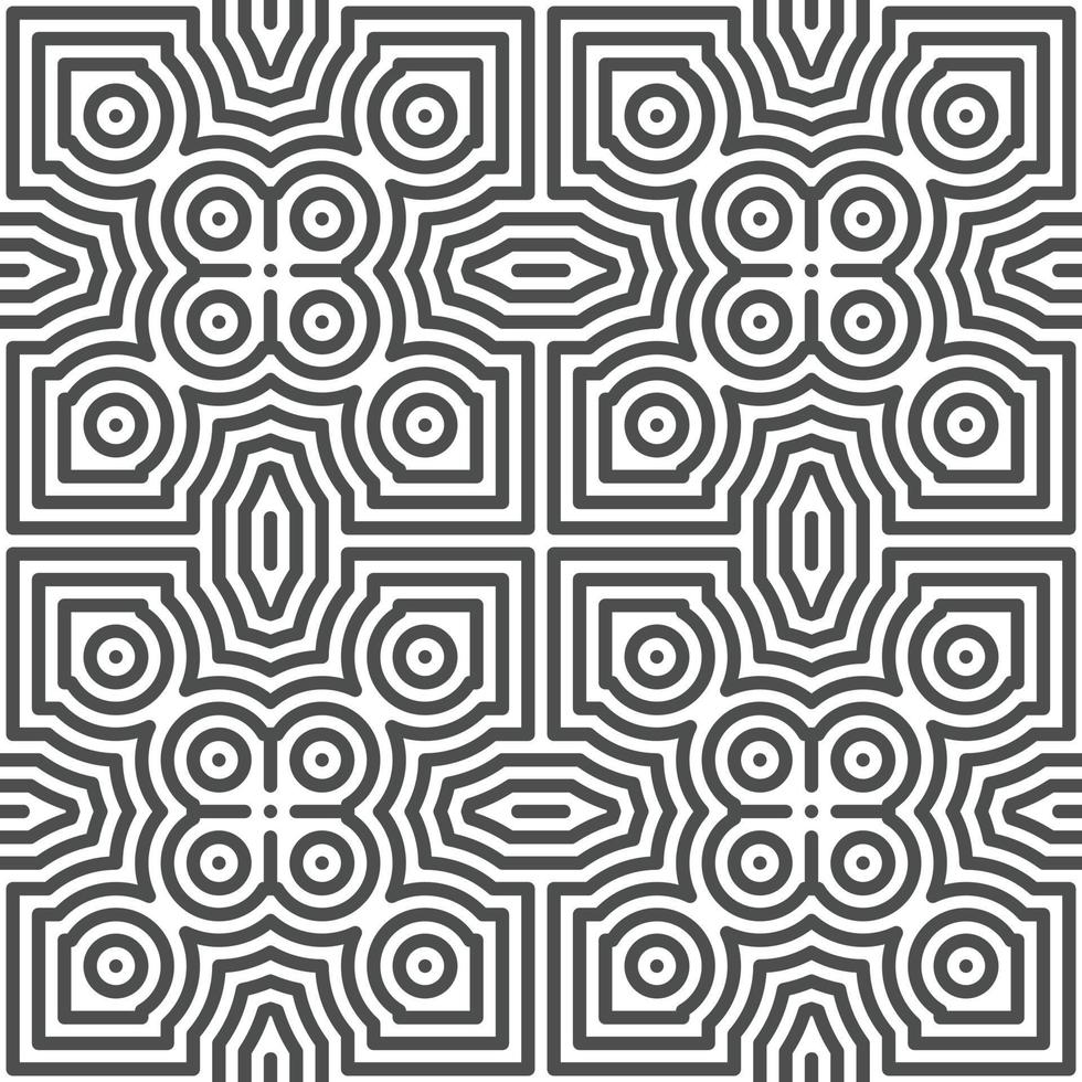 Abstract seamless geometric shape lines pattern vector