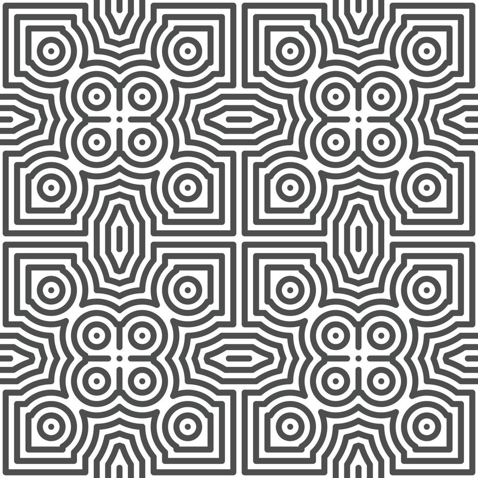 Abstract seamless geometric shape lines pattern vector