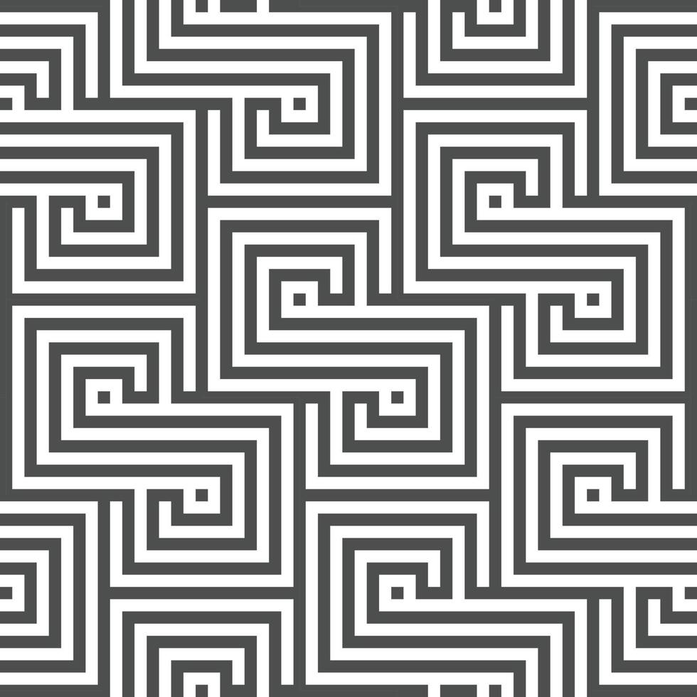 Abstract seamless geometric shape lines pattern vector