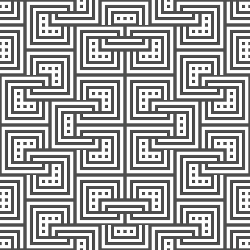 Abstract seamless geometric shape lines pattern vector