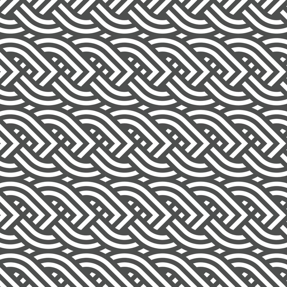 Abstract seamless geometric shape lines pattern vector