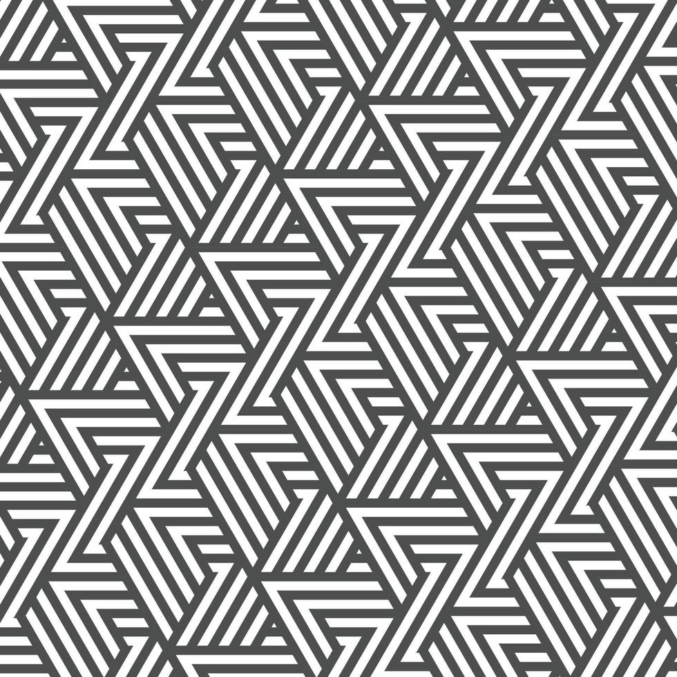 Abstract seamless geometric shape lines pattern vector