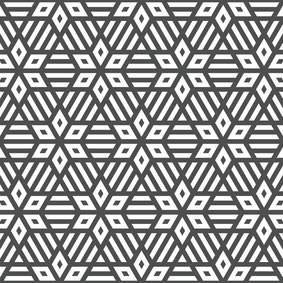 Abstract seamless geometric shape lines pattern vector