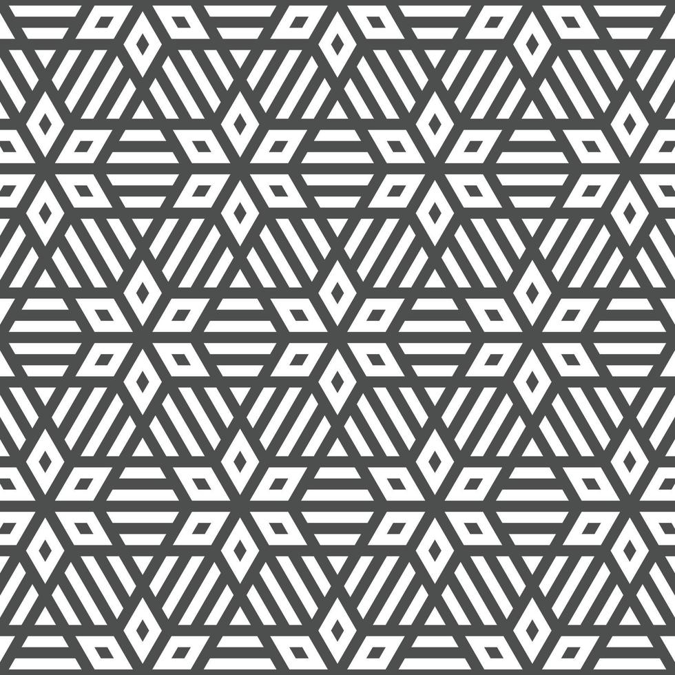 Abstract seamless geometric shape lines pattern vector